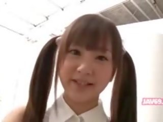 Cute groovy Japanese beauty Fucked