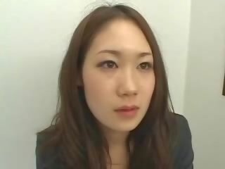 First-rate ázsiai titkárnő szar hardhot japán picsa