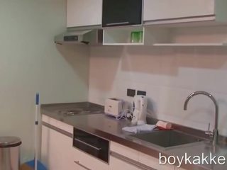 Boykakke dapur fuck pesta