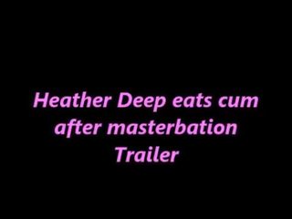 Heather çuň eats gutarmak shortly thereafter masterbation video trailer