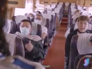X rated klipsi tour bussi kanssa povekas aasialaiset prostituoidun alkuperäinen kiinalainen av xxx elokuva kanssa englanti sub