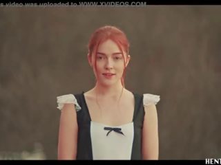 Jia lissa متطرف ألام الظهر - حقيقي حياة هنتاي - لا يصدق stupendous في سن المراهقة أحمر رئيس